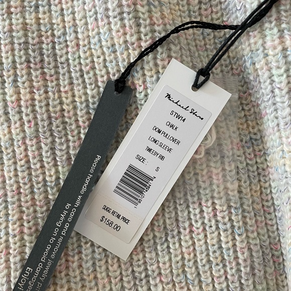 Dom Pullover Sweater, Chalk Combo - Picture 3 of 5